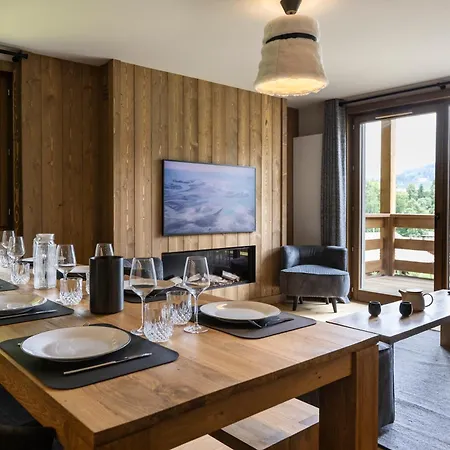 Terresens - L'eclat Des Veriaz - - Praz-sur-arly Apartahotel Megève